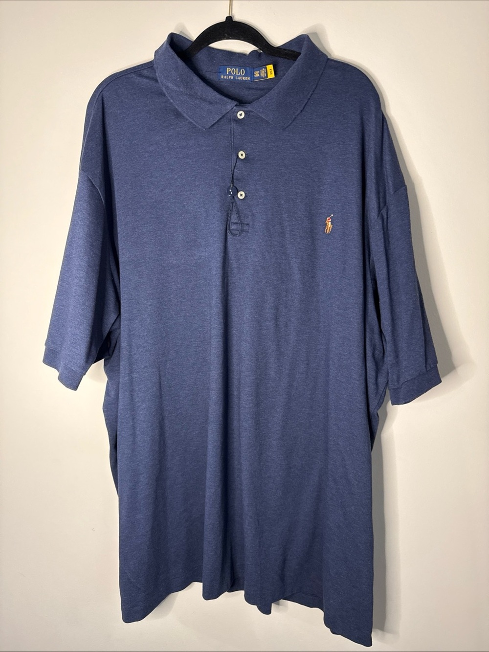 Polo by Ralph Lauren Navy Heather Short-Sleeve Polo